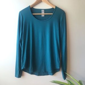 Champion Athletic Long Sleeve - Turqoise